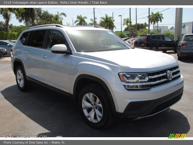 Reflex Silver Metallic / Titan Black 2018 Volkswagen Atlas Launch Edition