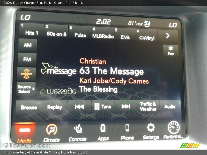 Octane Red / Black 2020 Dodge Charger Scat Pack