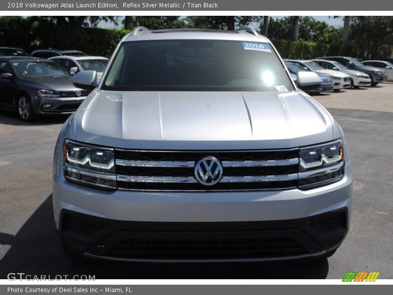 Reflex Silver Metallic / Titan Black 2018 Volkswagen Atlas Launch Edition