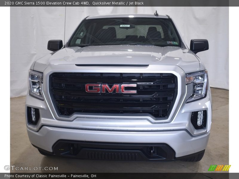 Quicksilver Metallic / Jet Black 2020 GMC Sierra 1500 Elevation Crew Cab 4WD