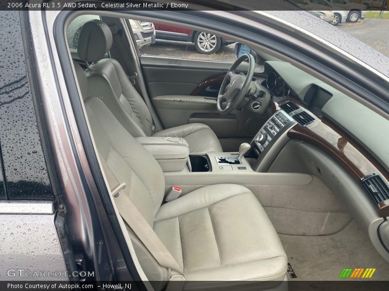 Celestial Silver Metallic / Ebony 2006 Acura RL 3.5 AWD Sedan