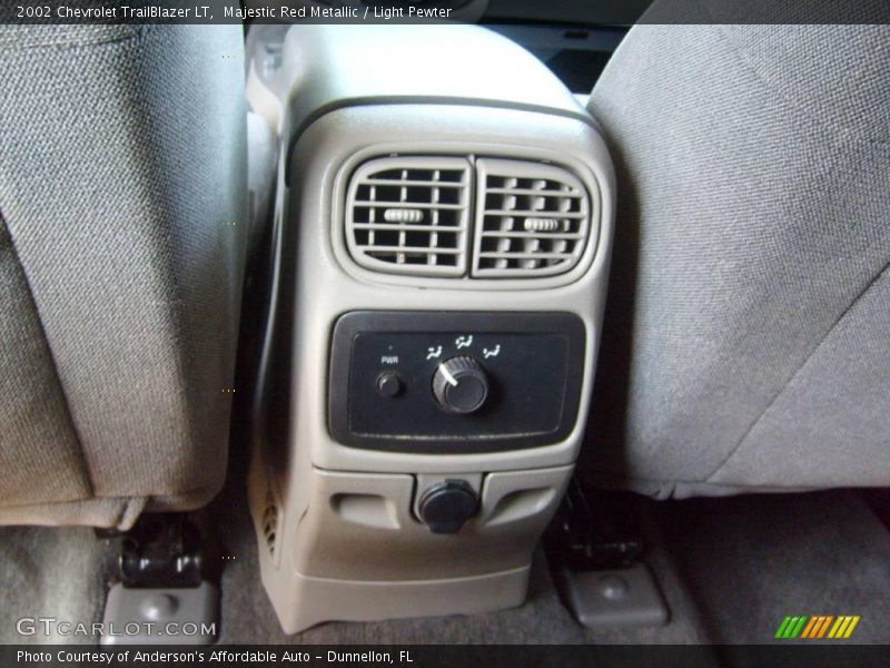 Majestic Red Metallic / Light Pewter 2002 Chevrolet TrailBlazer LT