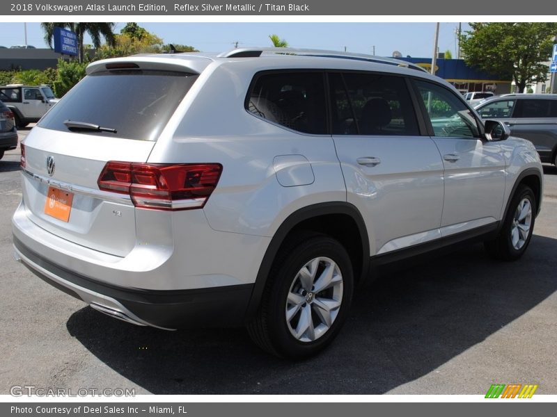 Reflex Silver Metallic / Titan Black 2018 Volkswagen Atlas Launch Edition