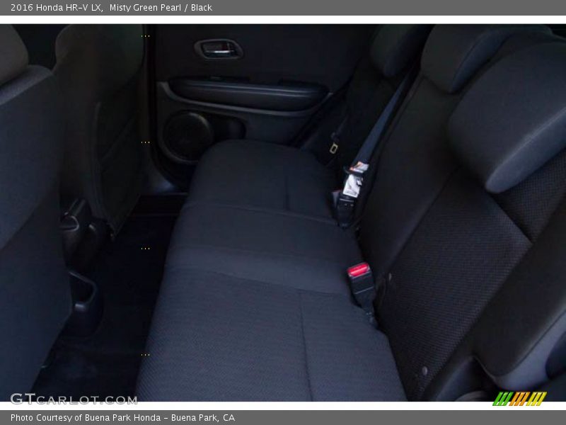 Misty Green Pearl / Black 2016 Honda HR-V LX