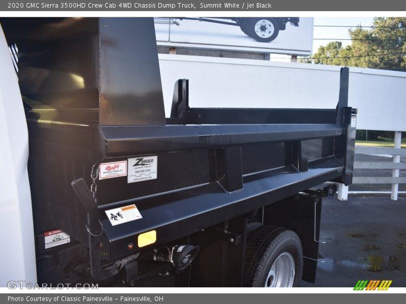 Summit White / Jet Black 2020 GMC Sierra 3500HD Crew Cab 4WD Chassis Dump Truck