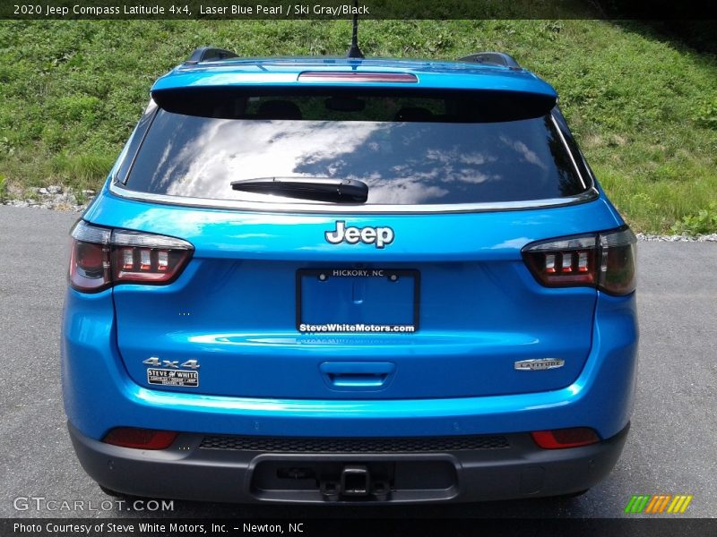 Laser Blue Pearl / Ski Gray/Black 2020 Jeep Compass Latitude 4x4