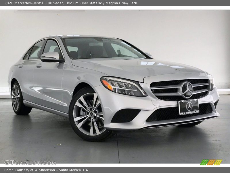 Iridium Silver Metallic / Magma Gray/Black 2020 Mercedes-Benz C 300 Sedan