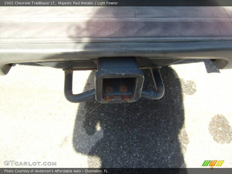 Majestic Red Metallic / Light Pewter 2002 Chevrolet TrailBlazer LT