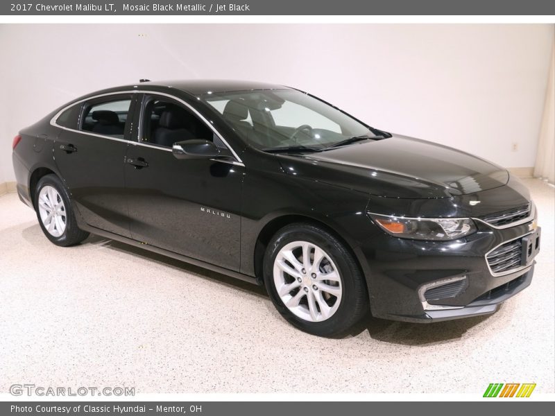 Mosaic Black Metallic / Jet Black 2017 Chevrolet Malibu LT