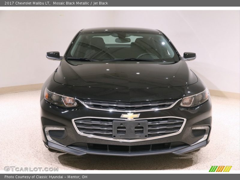 Mosaic Black Metallic / Jet Black 2017 Chevrolet Malibu LT