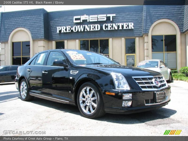 Black Raven / Ebony 2008 Cadillac STS V6