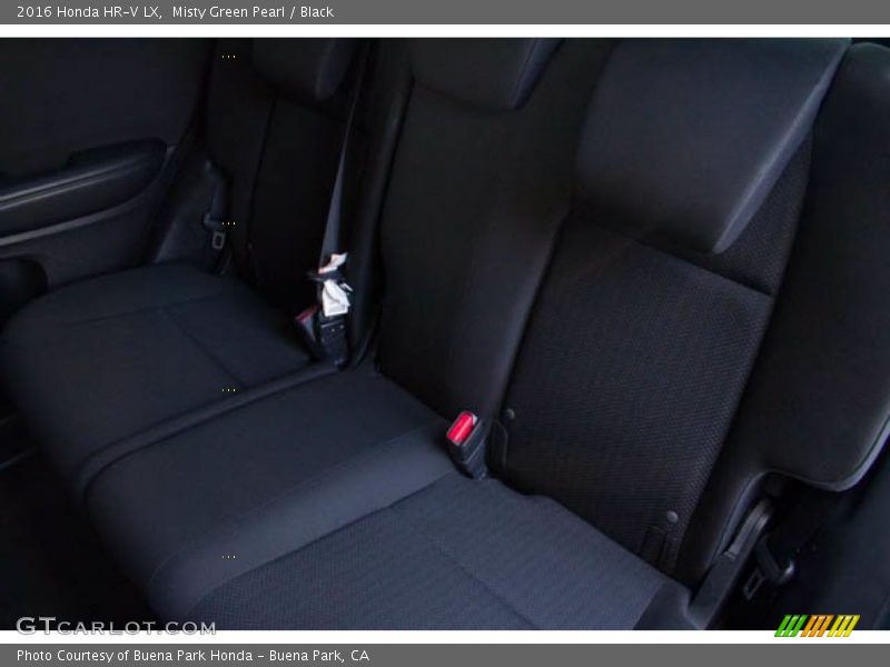 Misty Green Pearl / Black 2016 Honda HR-V LX