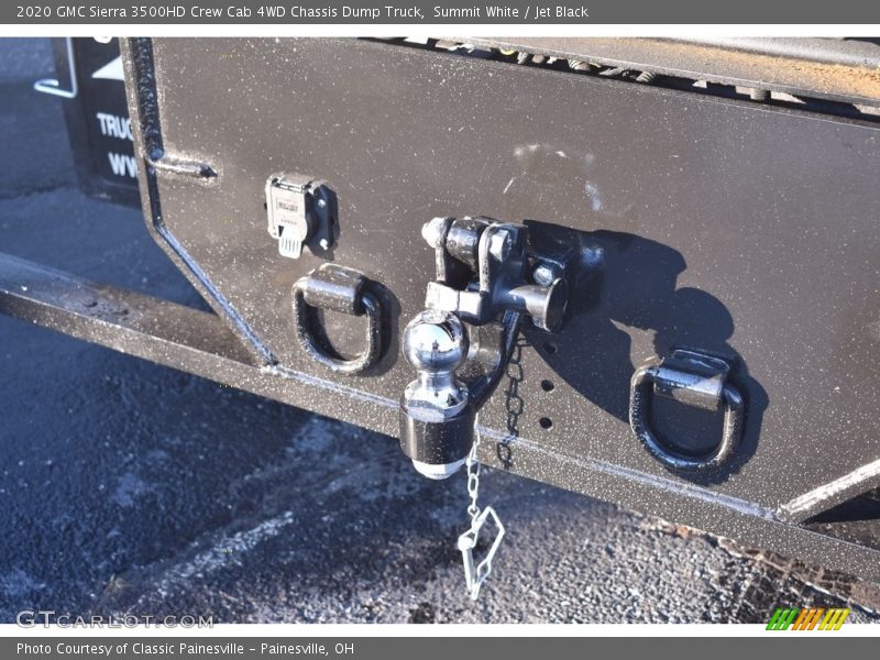 Summit White / Jet Black 2020 GMC Sierra 3500HD Crew Cab 4WD Chassis Dump Truck