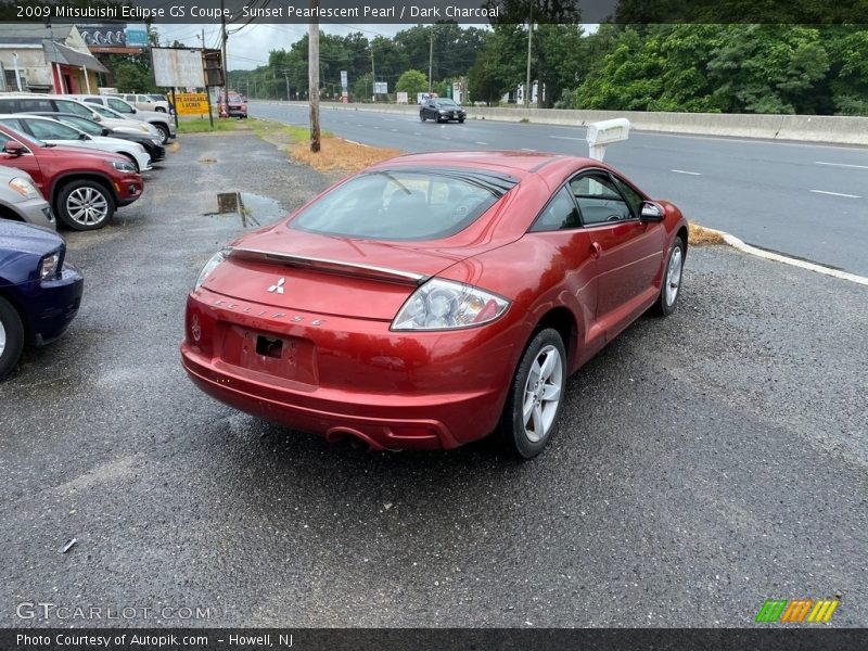 Sunset Pearlescent Pearl / Dark Charcoal 2009 Mitsubishi Eclipse GS Coupe