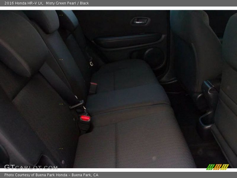 Misty Green Pearl / Black 2016 Honda HR-V LX