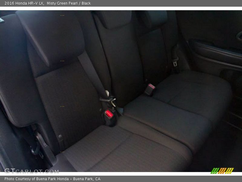 Misty Green Pearl / Black 2016 Honda HR-V LX