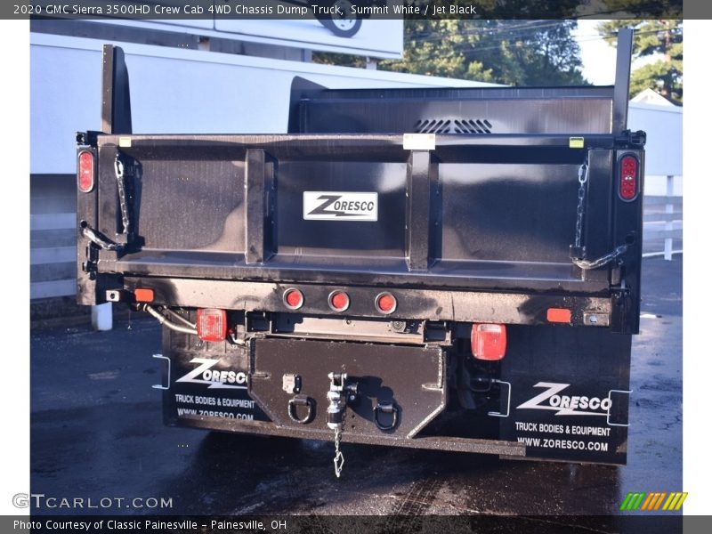 Summit White / Jet Black 2020 GMC Sierra 3500HD Crew Cab 4WD Chassis Dump Truck