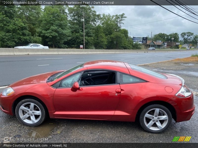 Sunset Pearlescent Pearl / Dark Charcoal 2009 Mitsubishi Eclipse GS Coupe