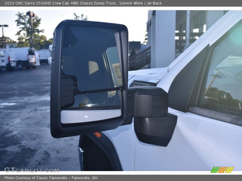 Summit White / Jet Black 2020 GMC Sierra 3500HD Crew Cab 4WD Chassis Dump Truck