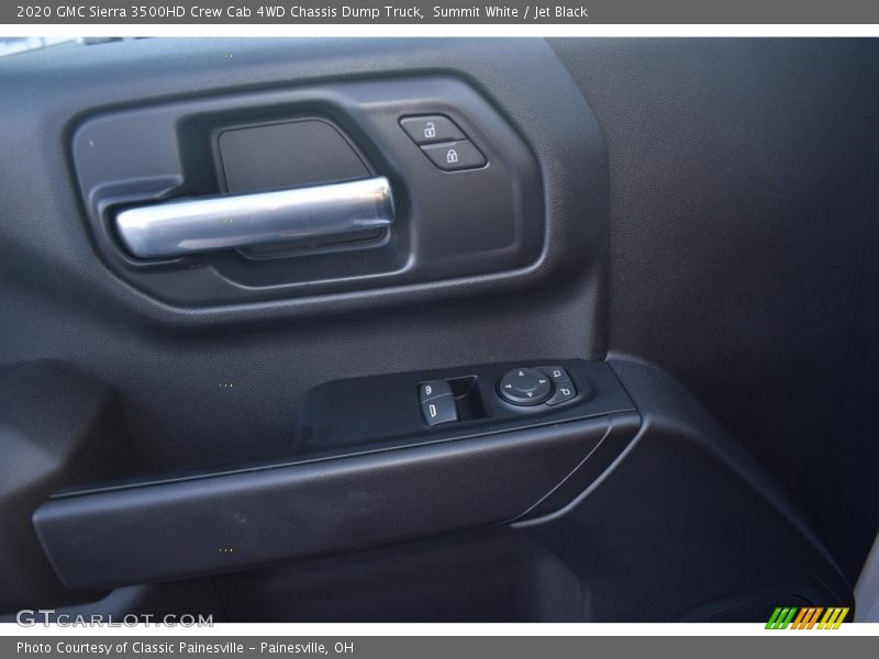 Summit White / Jet Black 2020 GMC Sierra 3500HD Crew Cab 4WD Chassis Dump Truck