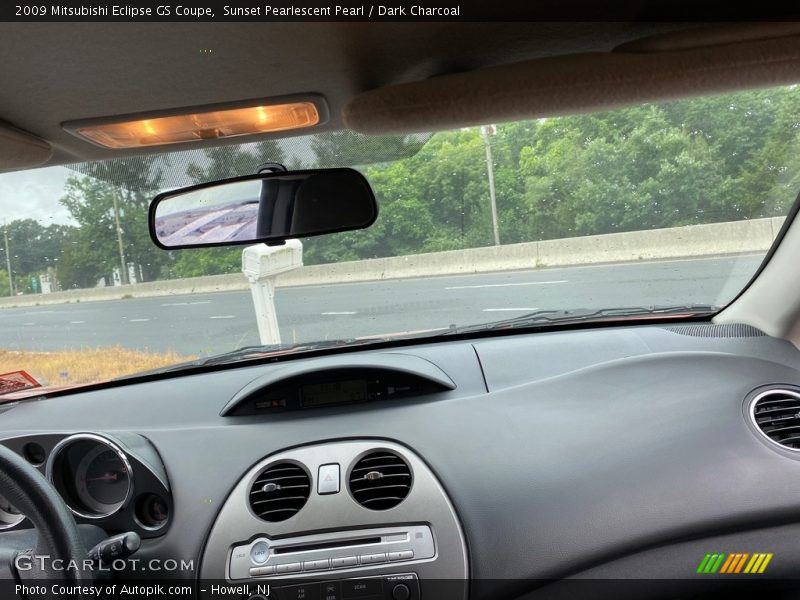 Sunset Pearlescent Pearl / Dark Charcoal 2009 Mitsubishi Eclipse GS Coupe