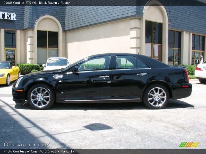 Black Raven / Ebony 2008 Cadillac STS V6