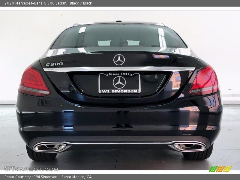 Black / Black 2020 Mercedes-Benz C 300 Sedan