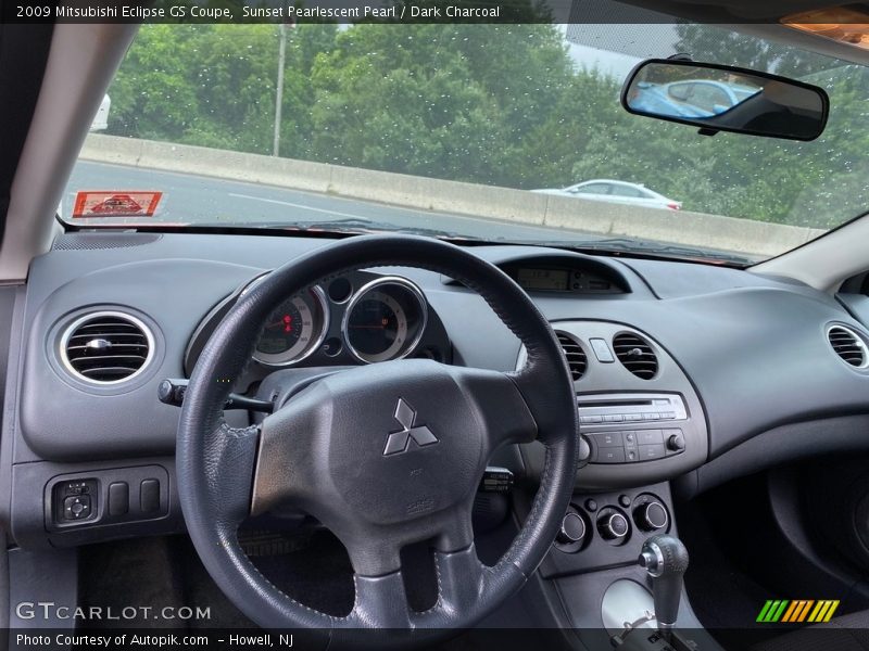 Sunset Pearlescent Pearl / Dark Charcoal 2009 Mitsubishi Eclipse GS Coupe
