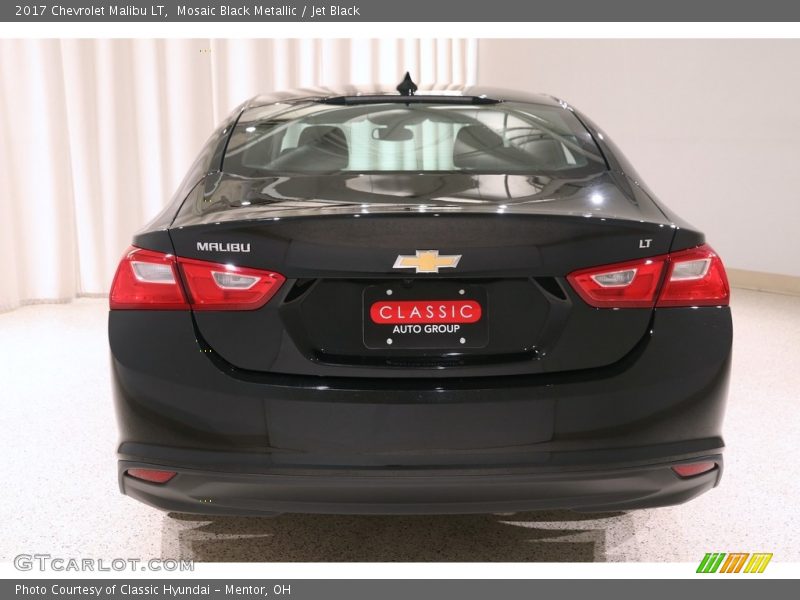 Mosaic Black Metallic / Jet Black 2017 Chevrolet Malibu LT