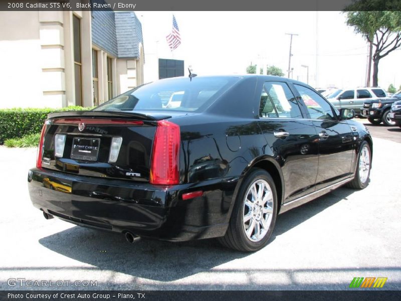 Black Raven / Ebony 2008 Cadillac STS V6