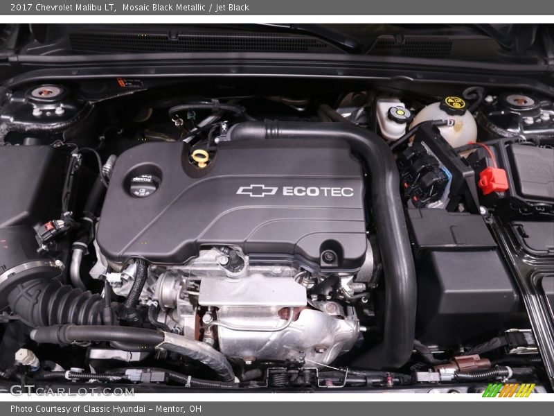 Mosaic Black Metallic / Jet Black 2017 Chevrolet Malibu LT