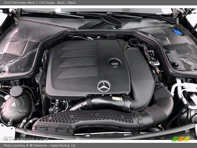 Black / Black 2020 Mercedes-Benz C 300 Sedan