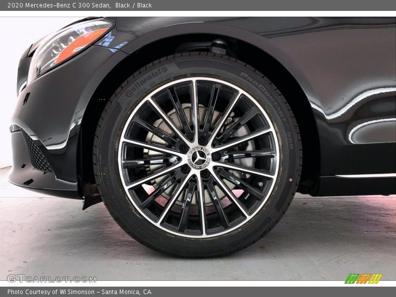 Black / Black 2020 Mercedes-Benz C 300 Sedan
