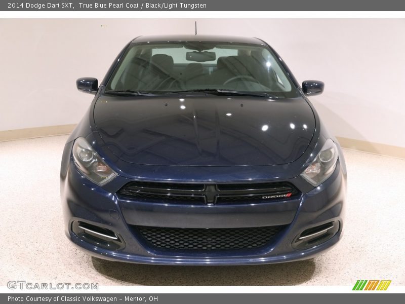 True Blue Pearl Coat / Black/Light Tungsten 2014 Dodge Dart SXT
