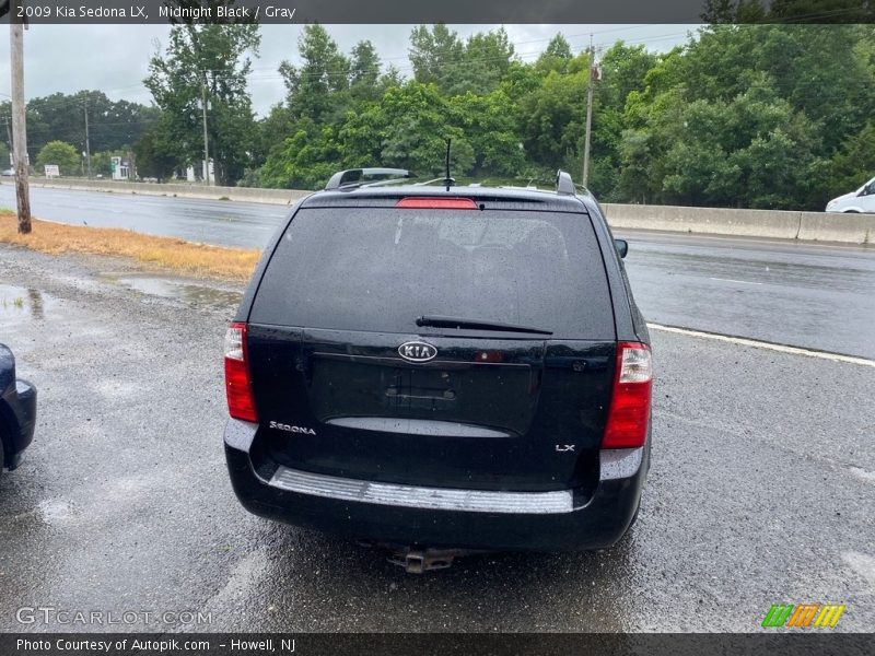 Midnight Black / Gray 2009 Kia Sedona LX