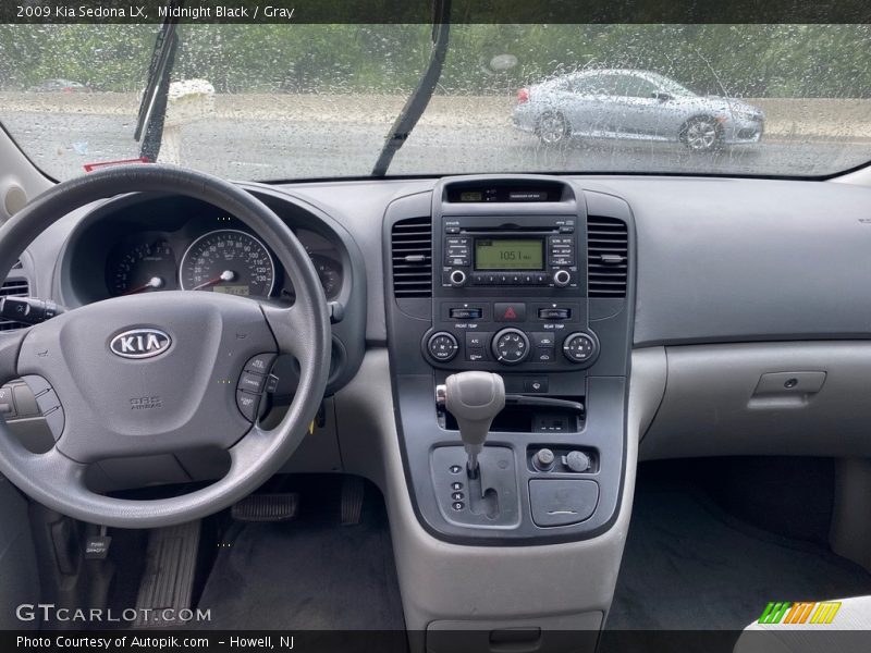 Midnight Black / Gray 2009 Kia Sedona LX