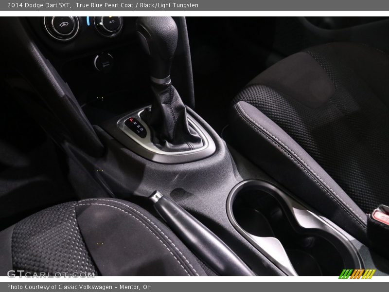 True Blue Pearl Coat / Black/Light Tungsten 2014 Dodge Dart SXT