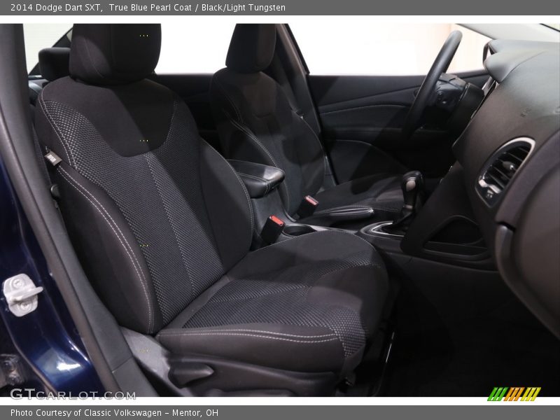 True Blue Pearl Coat / Black/Light Tungsten 2014 Dodge Dart SXT