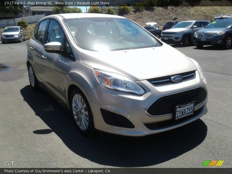 White Gold / Medium Light Stone 2017 Ford C-Max Energi SE