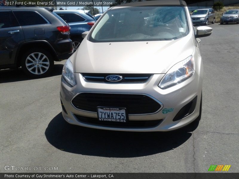 White Gold / Medium Light Stone 2017 Ford C-Max Energi SE