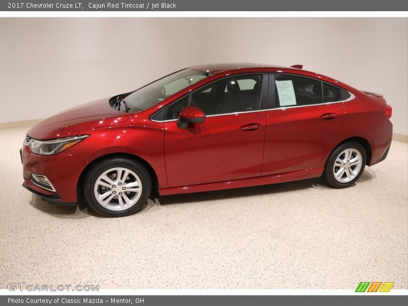 Cajun Red Tintcoat / Jet Black 2017 Chevrolet Cruze LT
