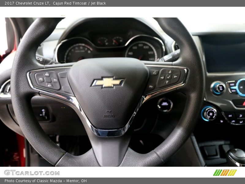Cajun Red Tintcoat / Jet Black 2017 Chevrolet Cruze LT