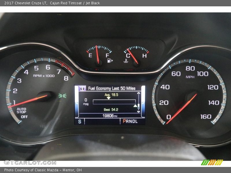 Cajun Red Tintcoat / Jet Black 2017 Chevrolet Cruze LT