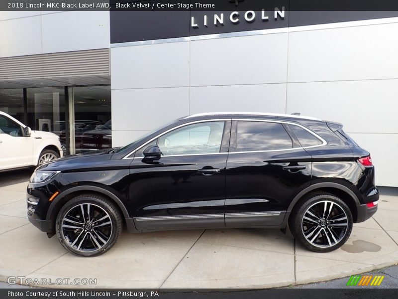  2018 MKC Black Label AWD Black Velvet