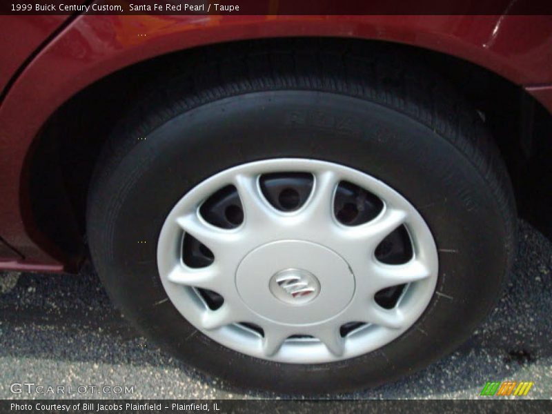 Santa Fe Red Pearl / Taupe 1999 Buick Century Custom
