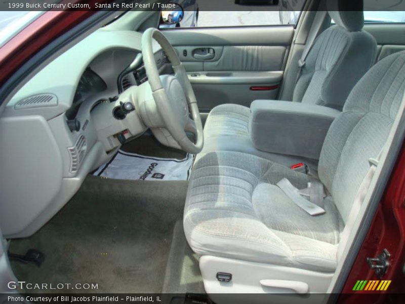 Santa Fe Red Pearl / Taupe 1999 Buick Century Custom