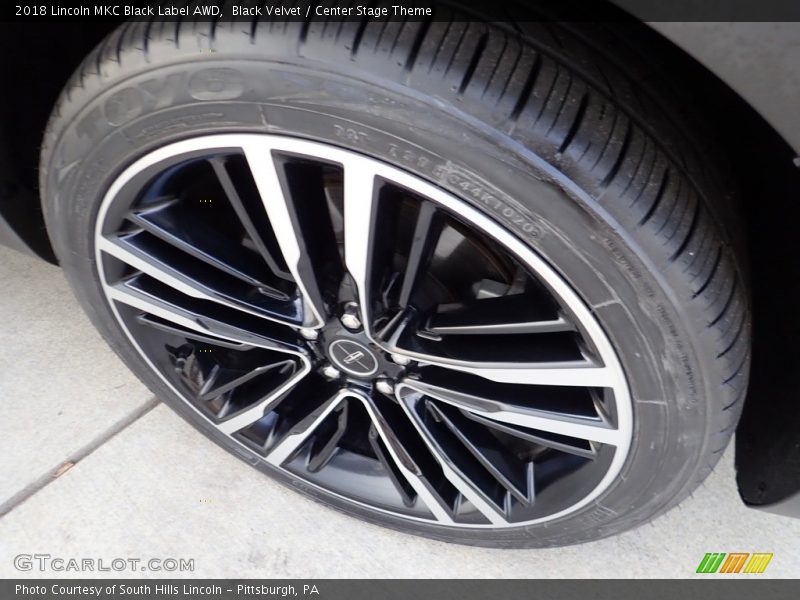 Black Velvet / Center Stage Theme 2018 Lincoln MKC Black Label AWD