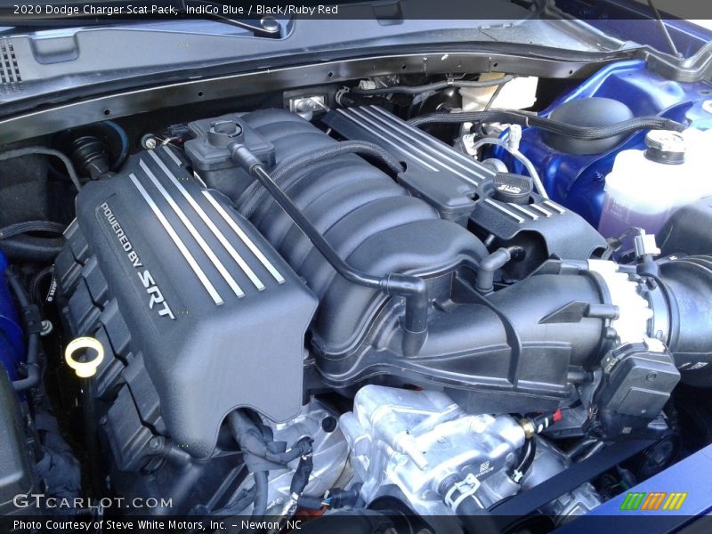IndiGo Blue / Black/Ruby Red 2020 Dodge Charger Scat Pack