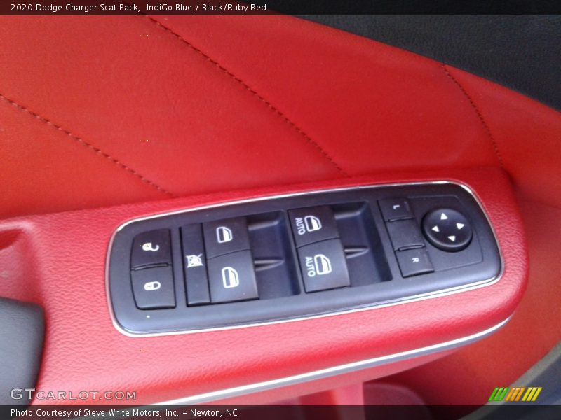 IndiGo Blue / Black/Ruby Red 2020 Dodge Charger Scat Pack