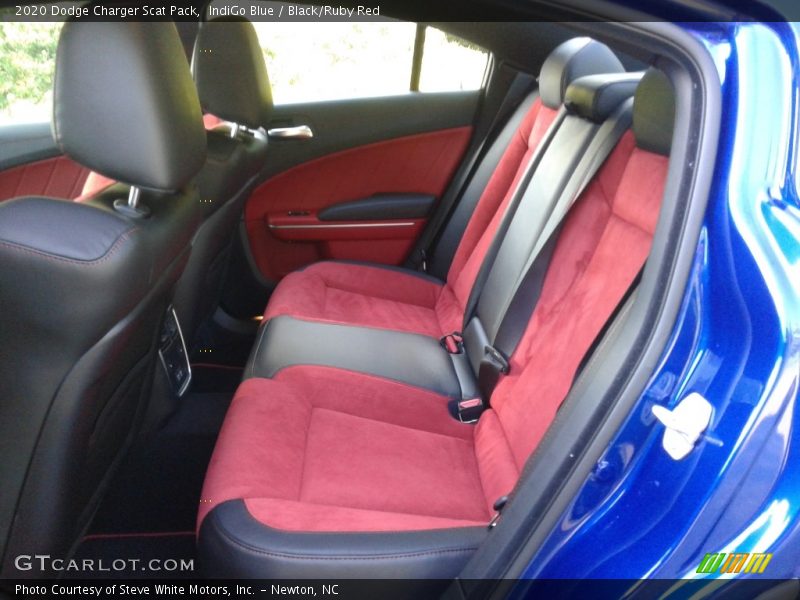 IndiGo Blue / Black/Ruby Red 2020 Dodge Charger Scat Pack